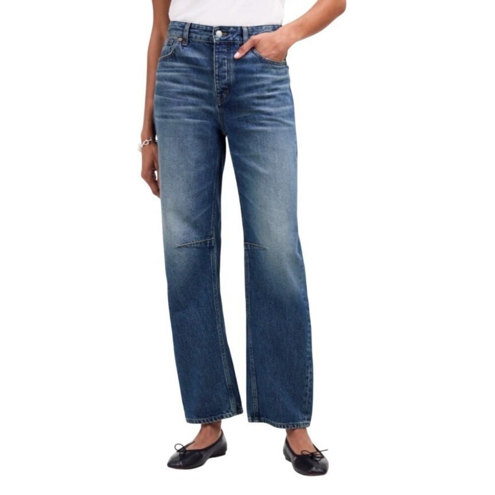 Madewell Blue Flare & Wide Leg Jeans